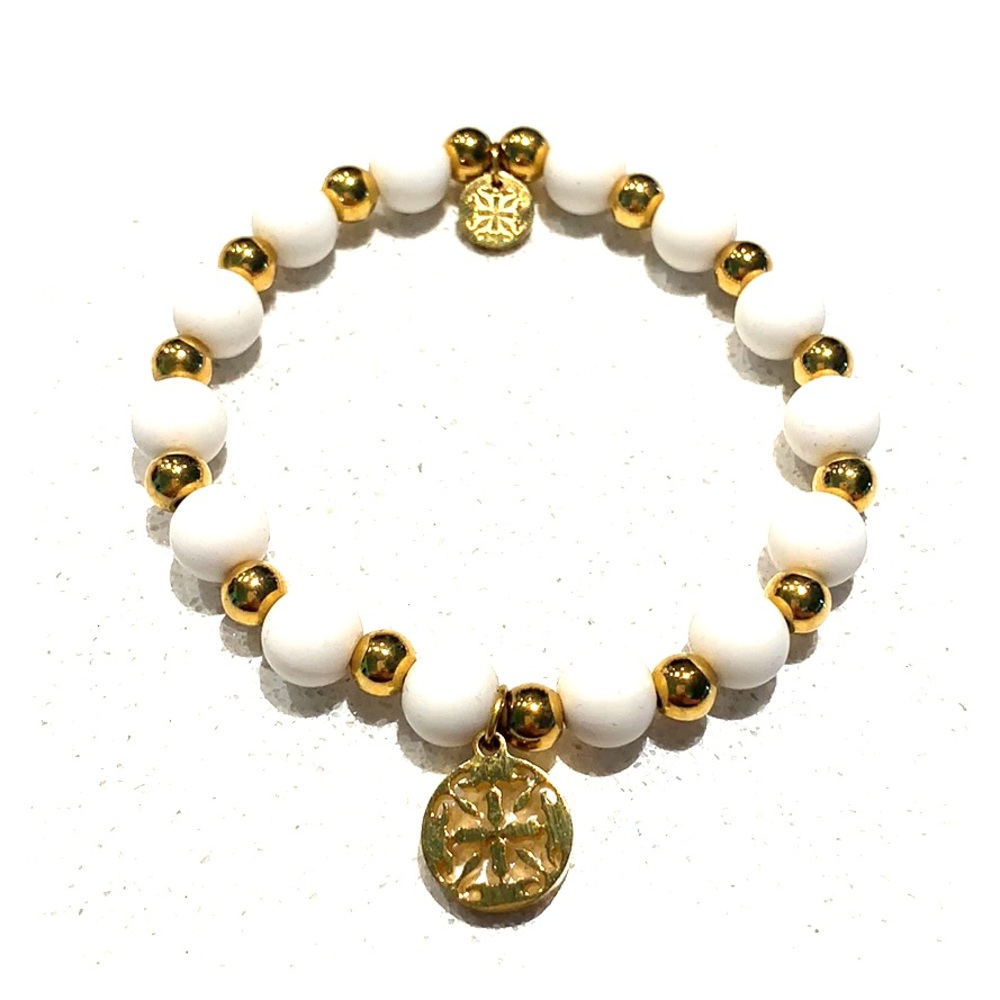 Rustic Cuff Beaded Bracelet